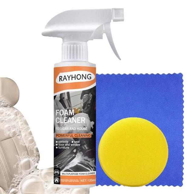 Foam Cleaning Spray Car Interior Foam Cleaner All-Purpose Household  Cleaners For Kitchen Bathroom Car Leather Seat Refresher - AliExpress